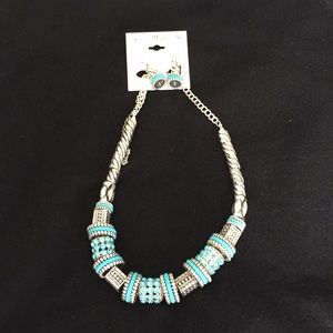 🆕  Ethel & Myrtle Necklace & Ear Ring Set